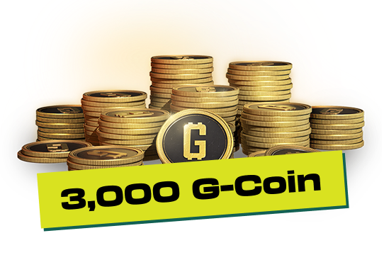 <span class="highlight">3,000 G-Coin</span><br />(30 名得獎者)