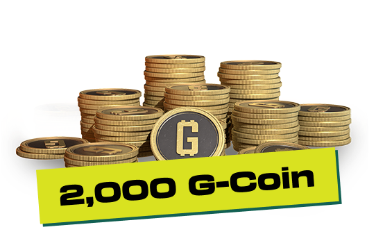 <span class="highlight">2,000 G-Coin</span><br />(50 名得獎者)